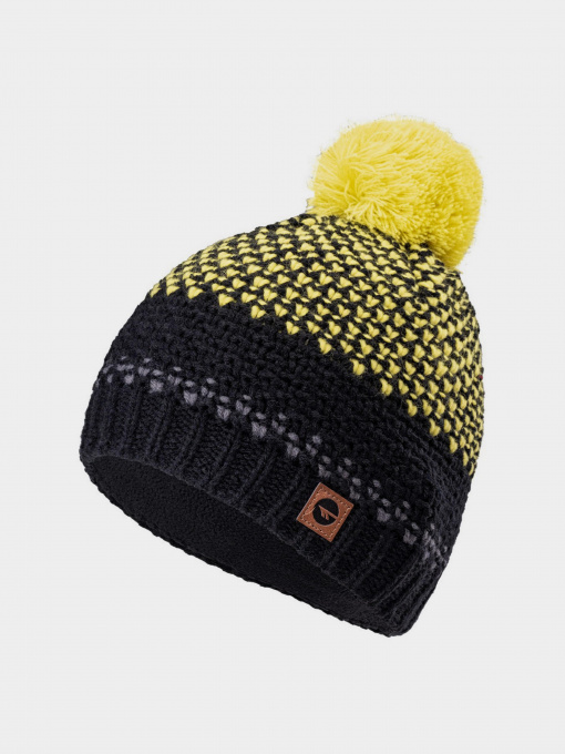 Шапка Hitec модель HERVIN JR-BLACK/SULPHUR SPRING Фото