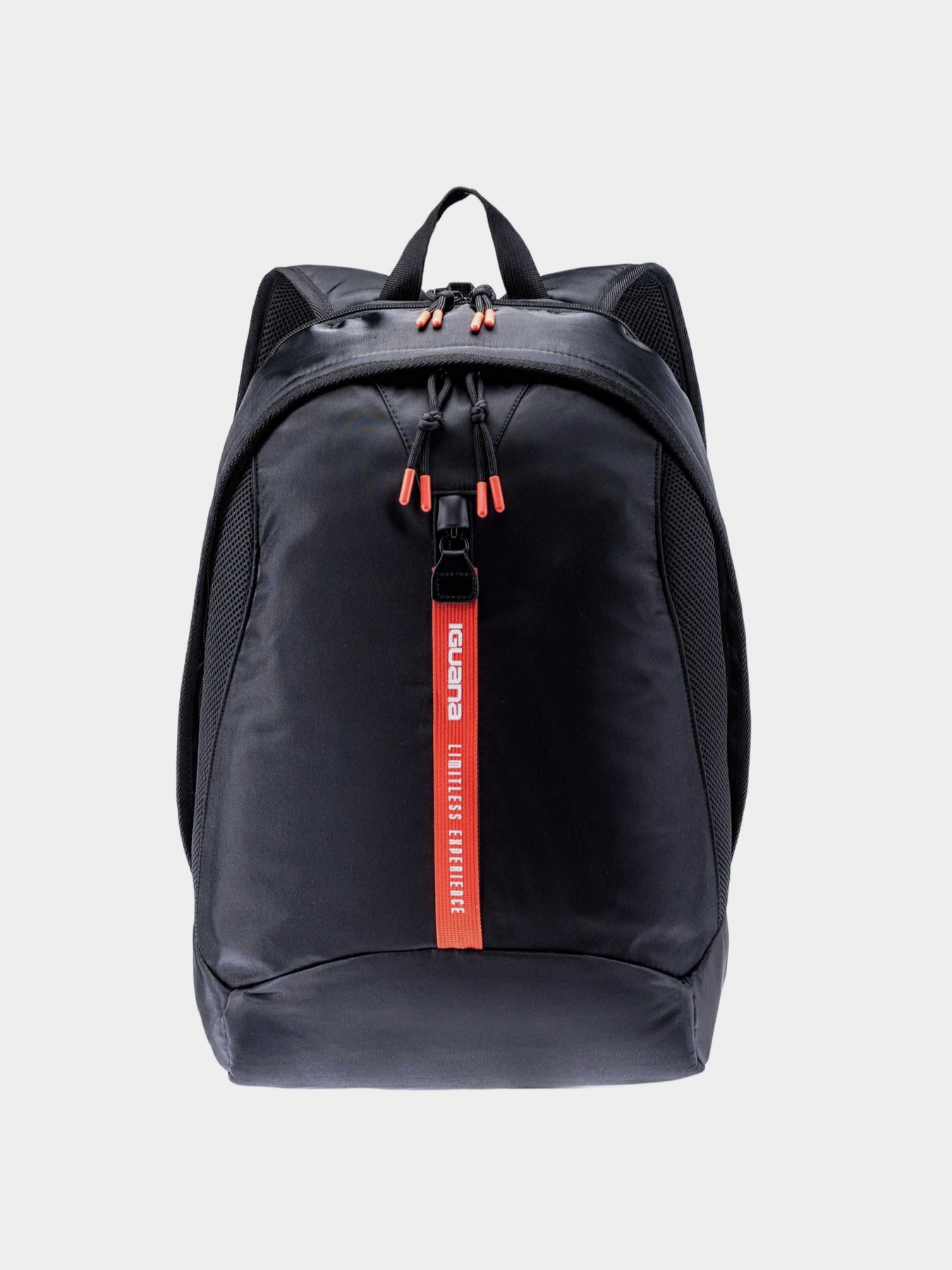 Рюкзак Iguana Choria модель CHORIA-BLACK/CHERRY TOMATO Фото