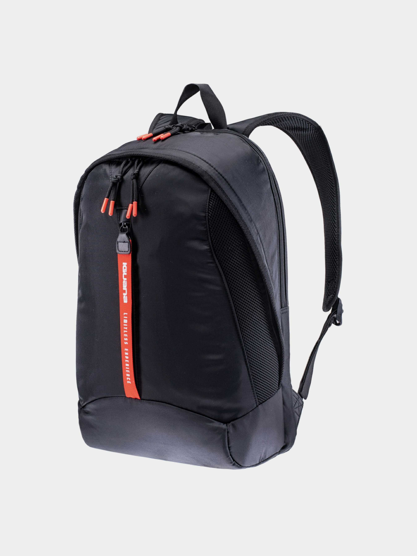 Повсякденний рюкзак Iguana Choria модель CHORIA-BLACK/CHERRY TOMATO Фото