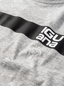 Футболки и поло Iguana Gordon модель GORDON-GREY MELANGE/BLACK Фото