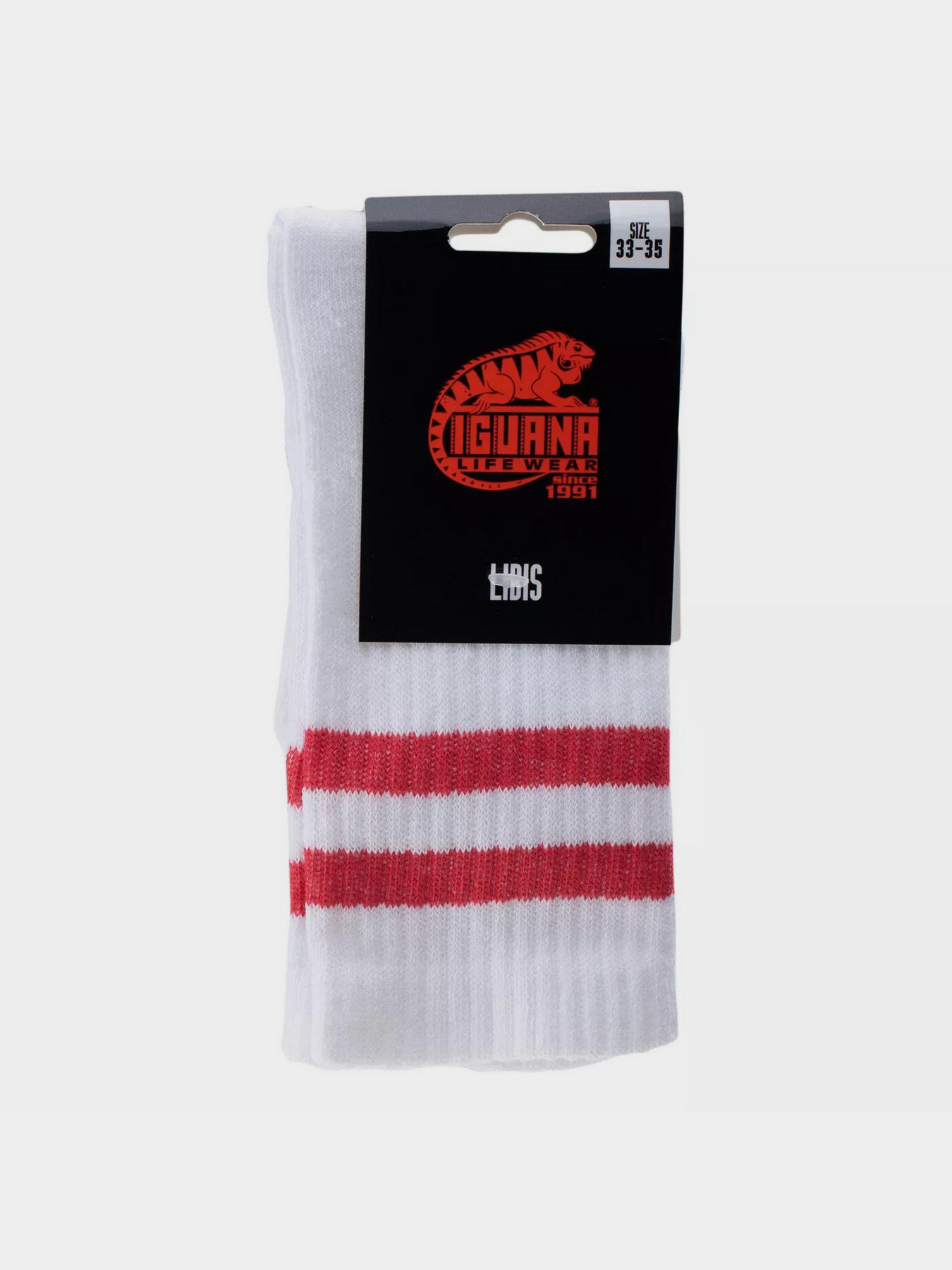 Носки Iguana Libis модель LIBIS-WHITE/RED Фото