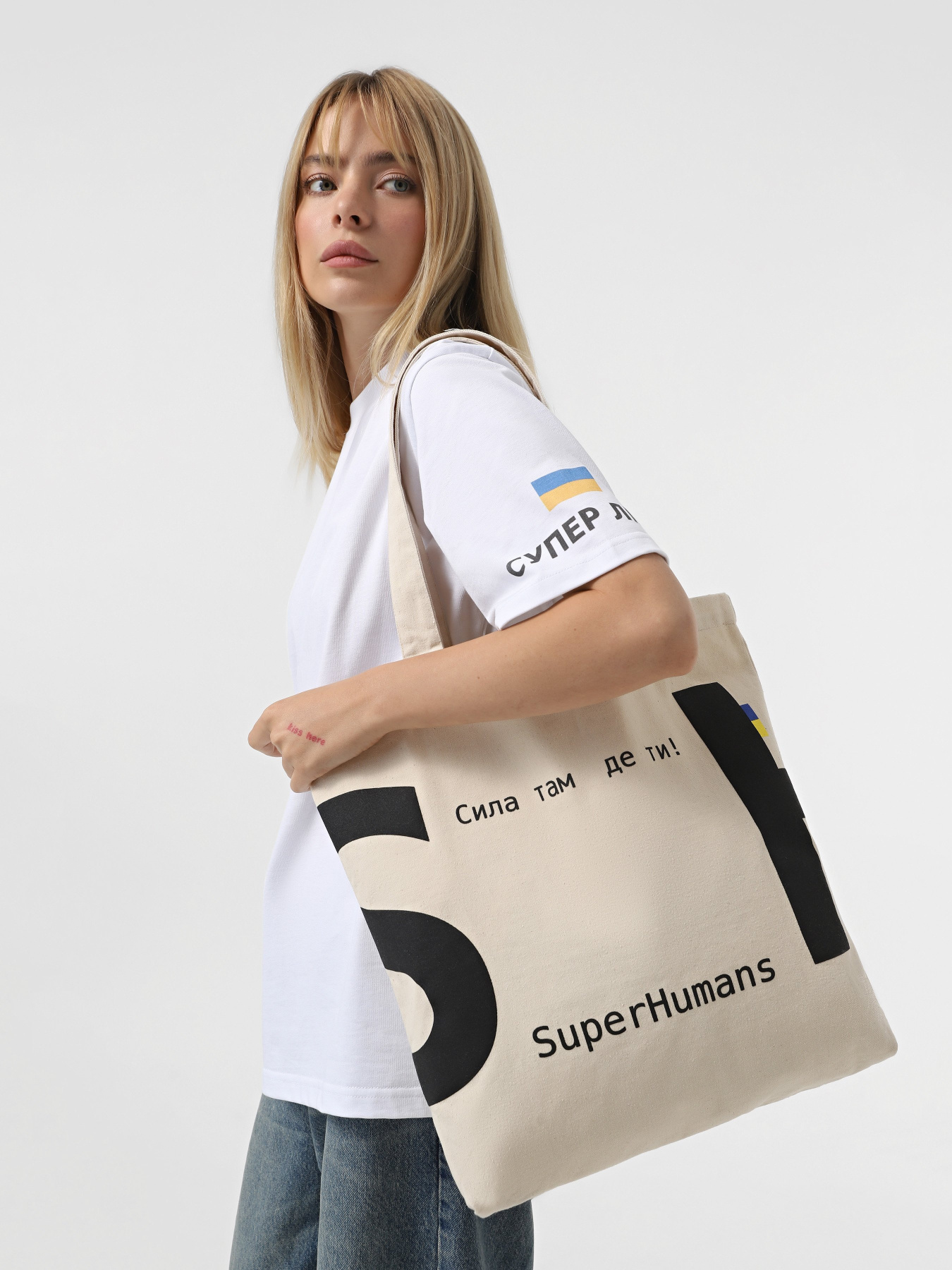 Шоппер INTERTOP x SUPERHUMANS модель 13-500/304 Фото