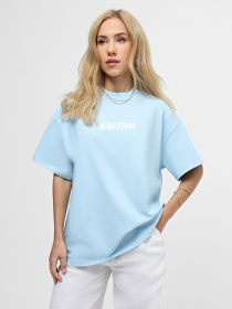 Футболка INTERTOP x KVITKOVA модель 13027-11 Фото