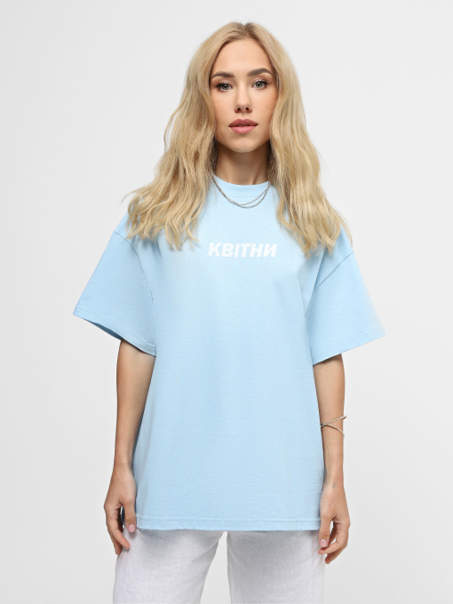 Футболка INTERTOP x KVITKOVA модель 13027-11 Фото