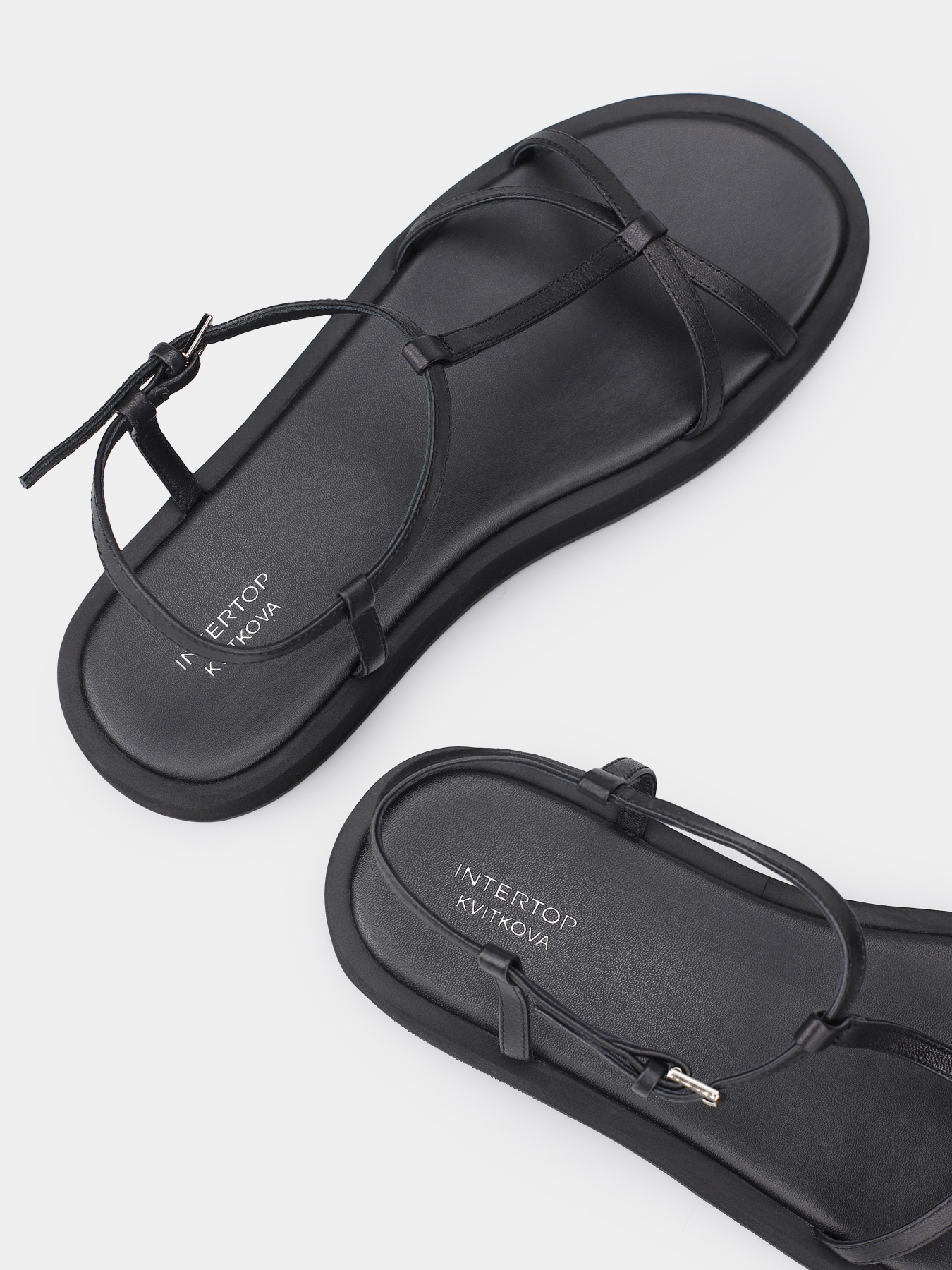 Сандалии INTERTOP x KVITKOVA модель 312-1003/101 Фото