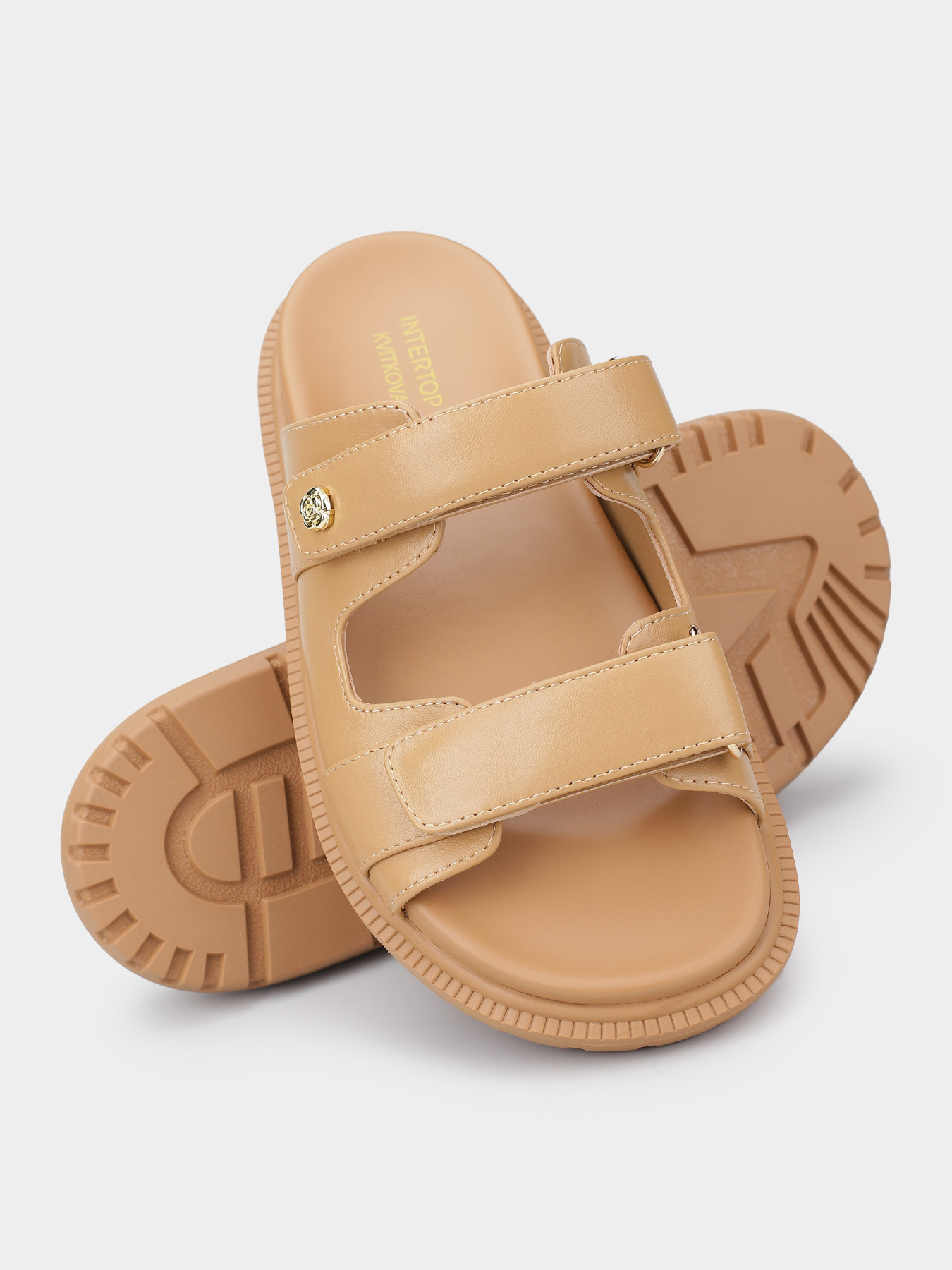 Шлепанцы INTERTOP x KVITKOVA модель 312-1004/104 Фото