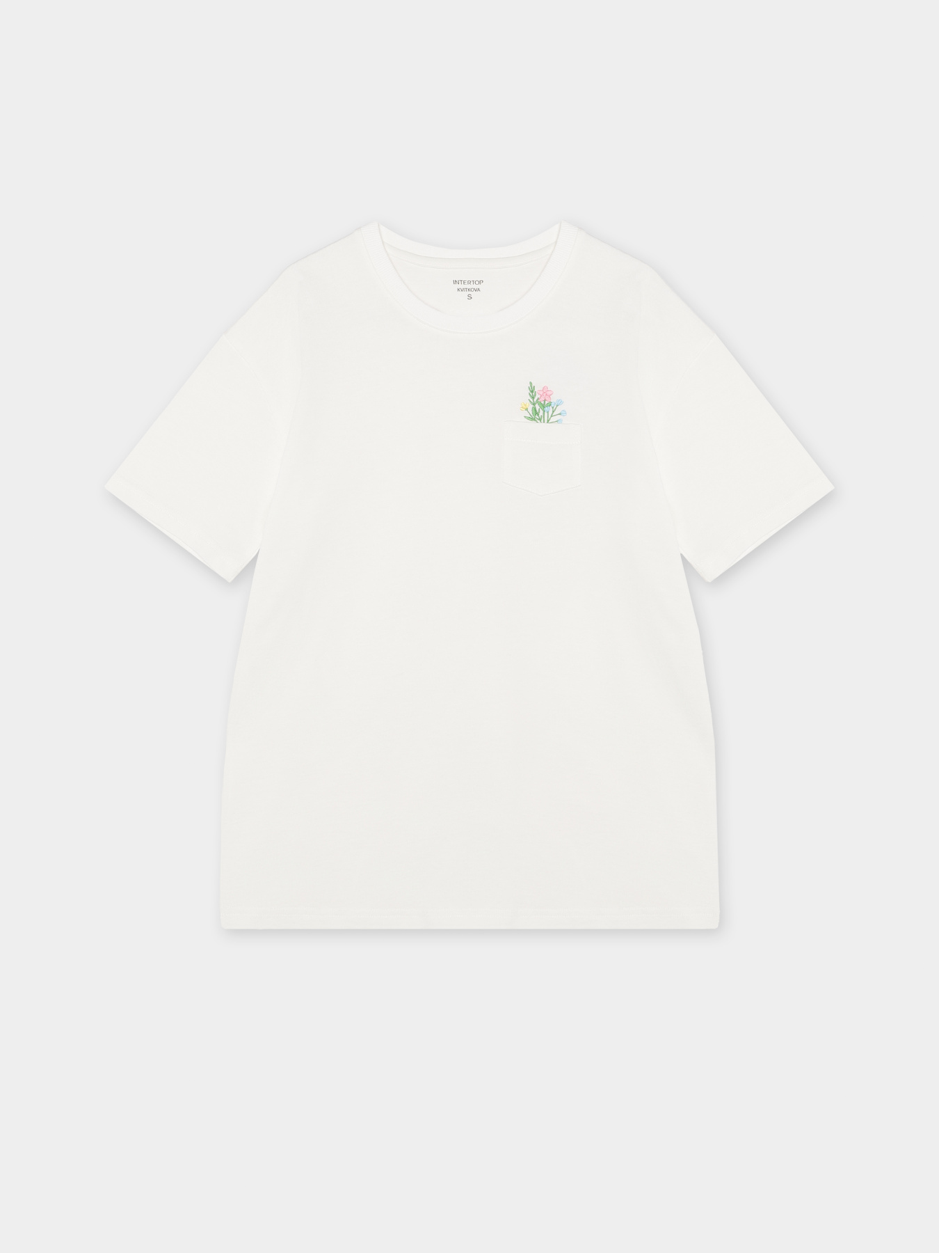 Футболка INTERTOP x KVITKOVA модель 31-202/380 Фото