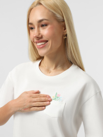 Футболка INTERTOP x KVITKOVA модель 31-202/380 Фото