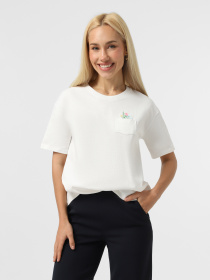 Футболка INTERTOP x KVITKOVA модель 31-202/380 Футболка INTERTOP x KVITKOVA модель 31-202/380 Фото