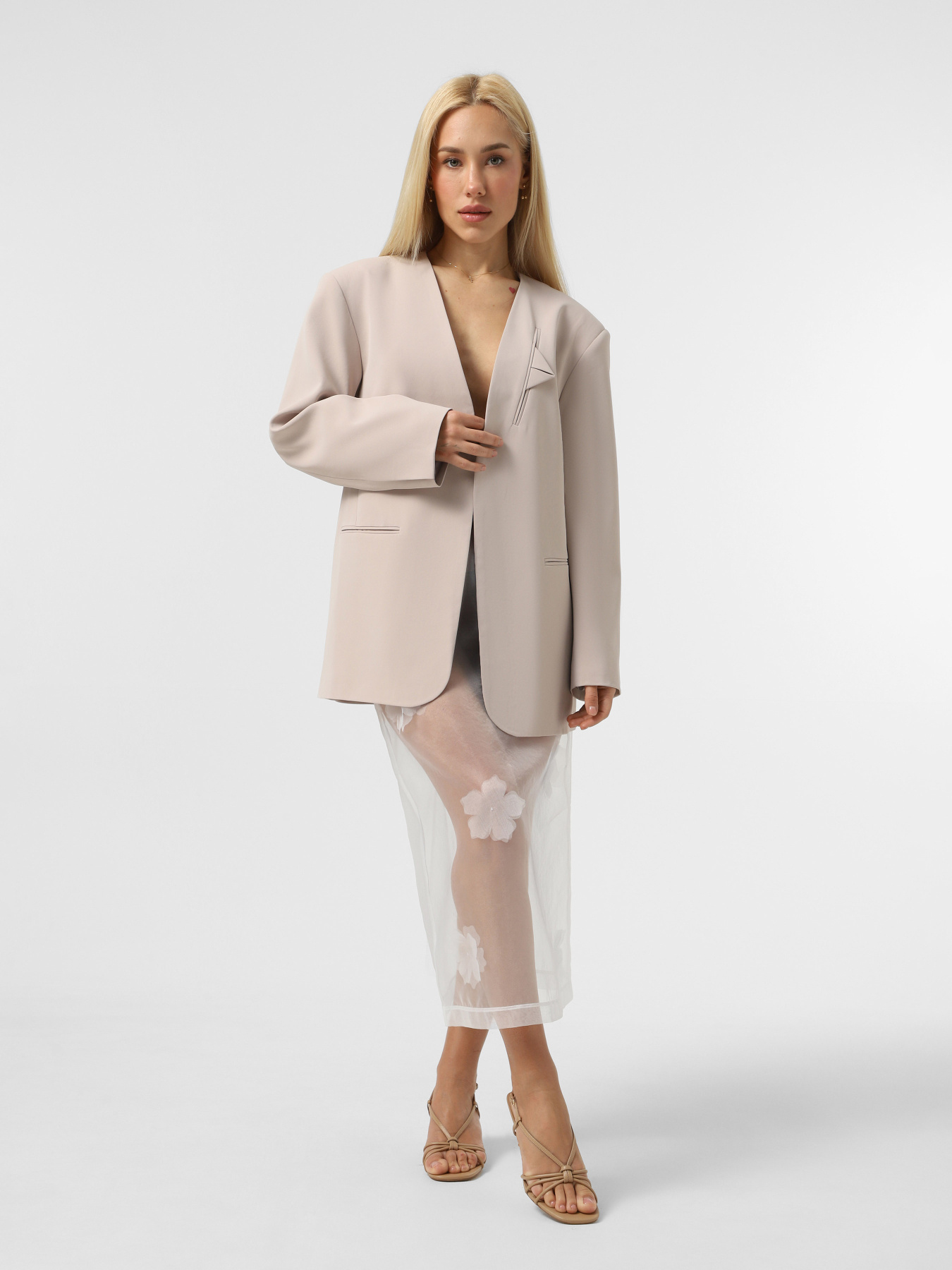 Пиджак INTERTOP x KVITKOVA модель 31-300/304 Фото