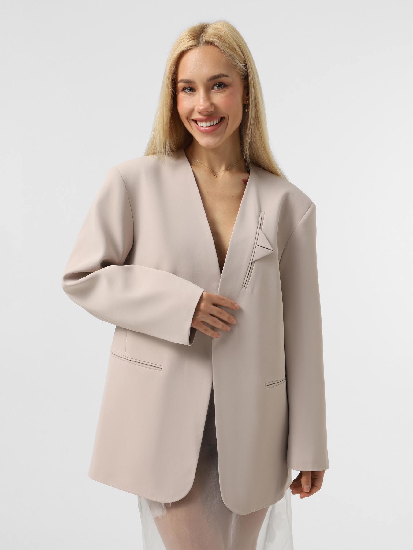 Пиджак INTERTOP x KVITKOVA модель 31-300/304 Фото