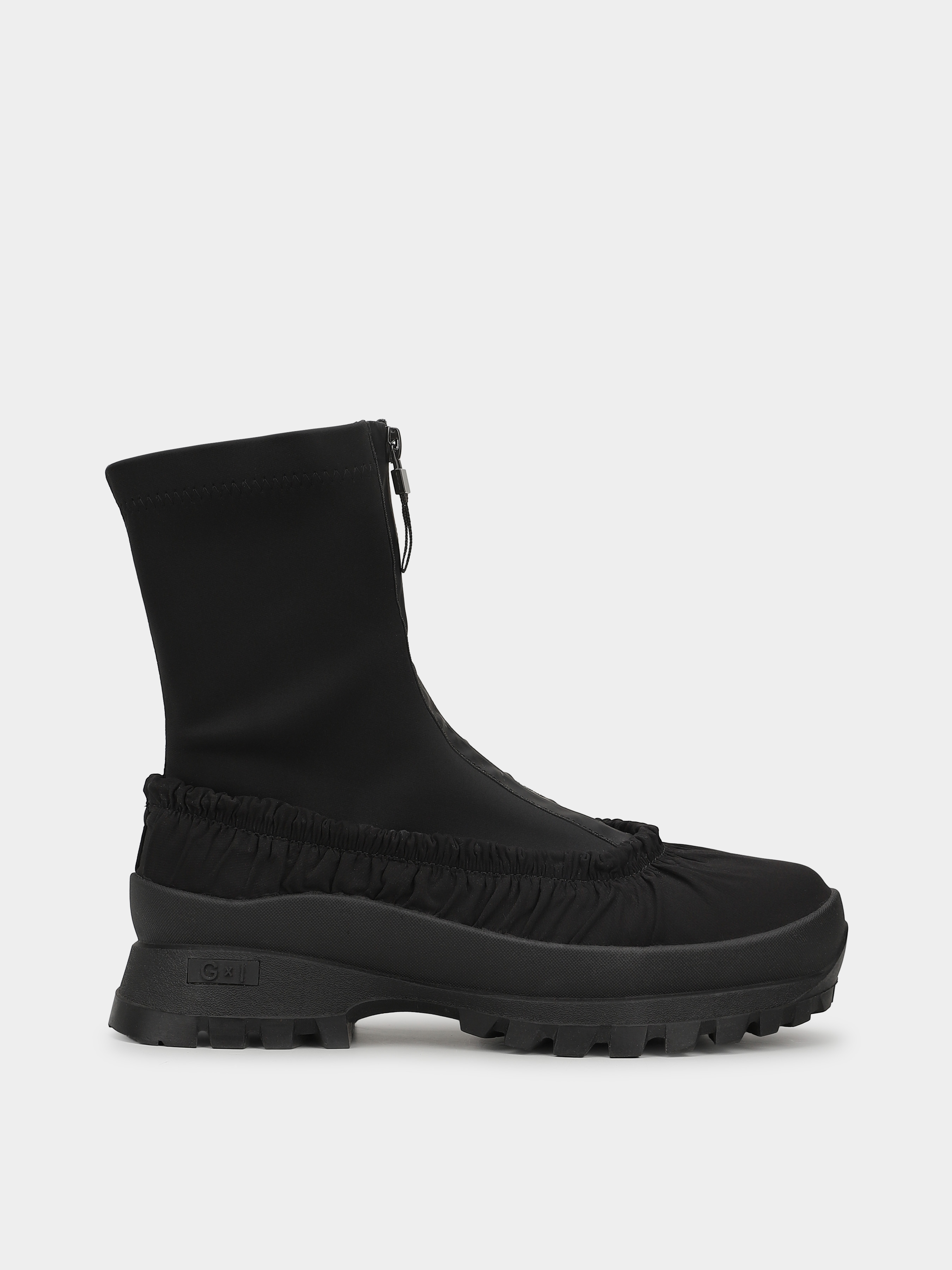 Жіночі Черевики GENDERLESS x INTERTOP  (INT34) колір чорний, матеріал текстиль