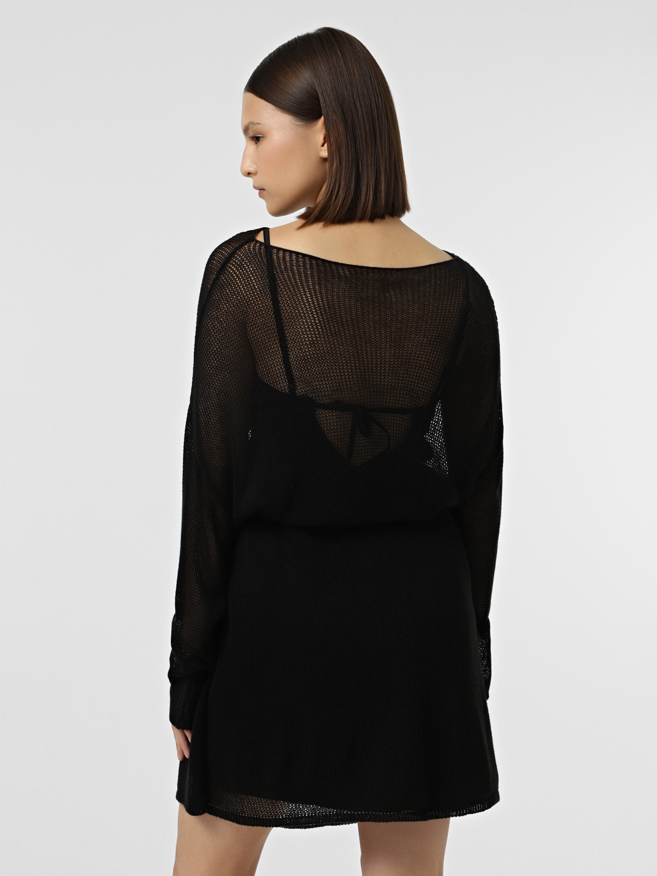 Платье мини GENDERLESS x INTERTOP модель 420-7325/101 Фото