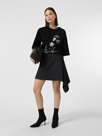 Юбка мини GENDERLESS x INTERTOP модель GDL-32075-4 Фото