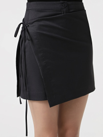 Юбка мини GENDERLESS x INTERTOP модель GDL-32075-4 Фото