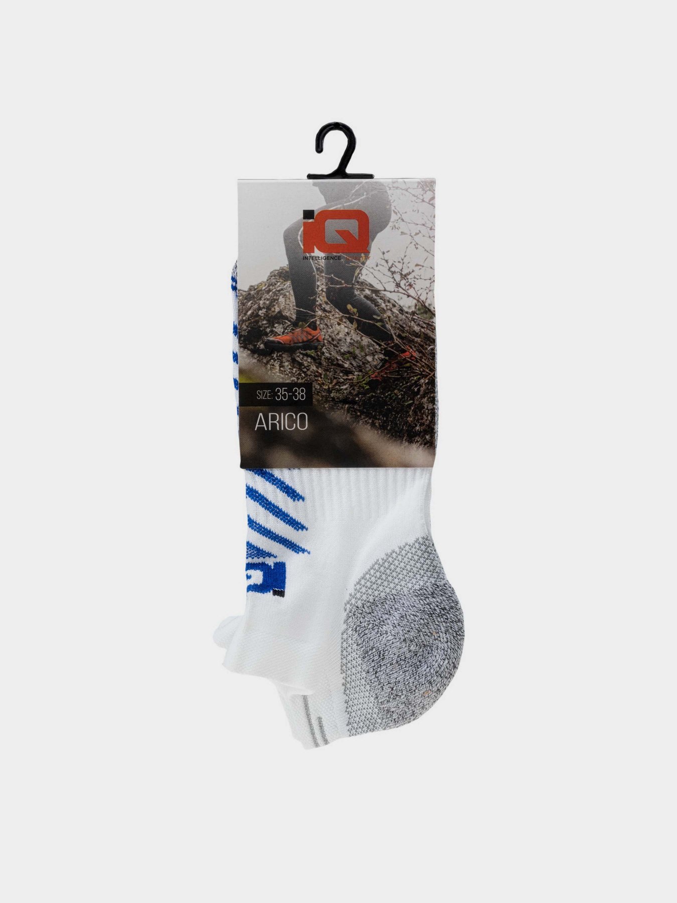 Шкарпетки IQ Arico модель ARICO-WHITE/GREY/MONACO BLUE Фото