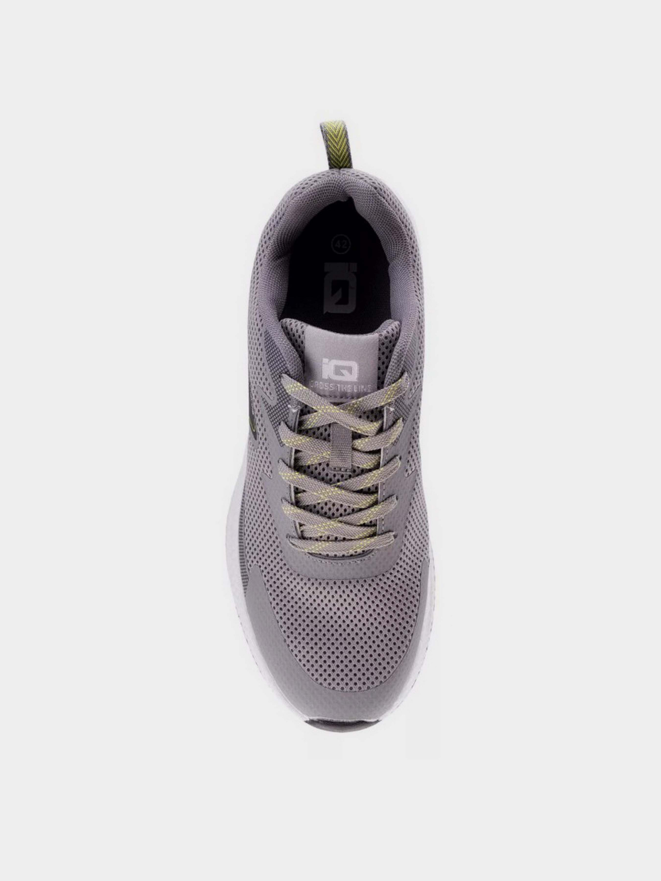 Кросівки повсякденні IQ Greton модель GRETON-MID GREY/DARK GREY/LIME Кросівки повсякденні IQ Greton модель GRETON-MID GREY/DARK GREY/LIME Фото