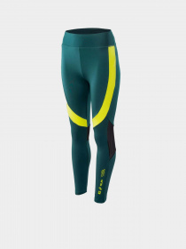 Леггинсы IQ Luna модель LUNA WMNS-DEEP TEAL/ACID LIME Фото