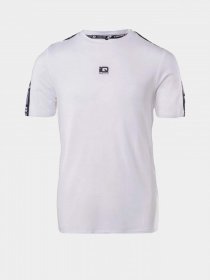 Футболка IQ модель OREO JRB-WHITE/BLACK Фото