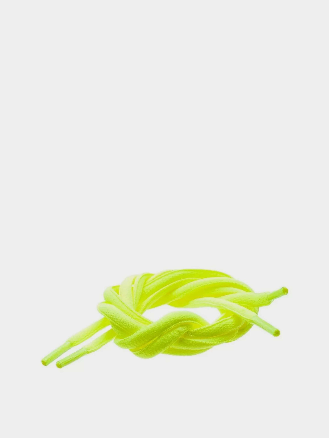 Шнурки IQ 120 см модель LACE REGULAR-FLUO YELLOW Фото