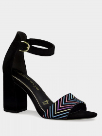 Босоніжки Tamaris модель 1-1-28384-24 016 BLK UNI/MULTI Фото