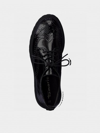 Напівчеревики Tamaris модель 1-1-23768-27 018 BLACK PATENT — фото 3 - INTERTOP