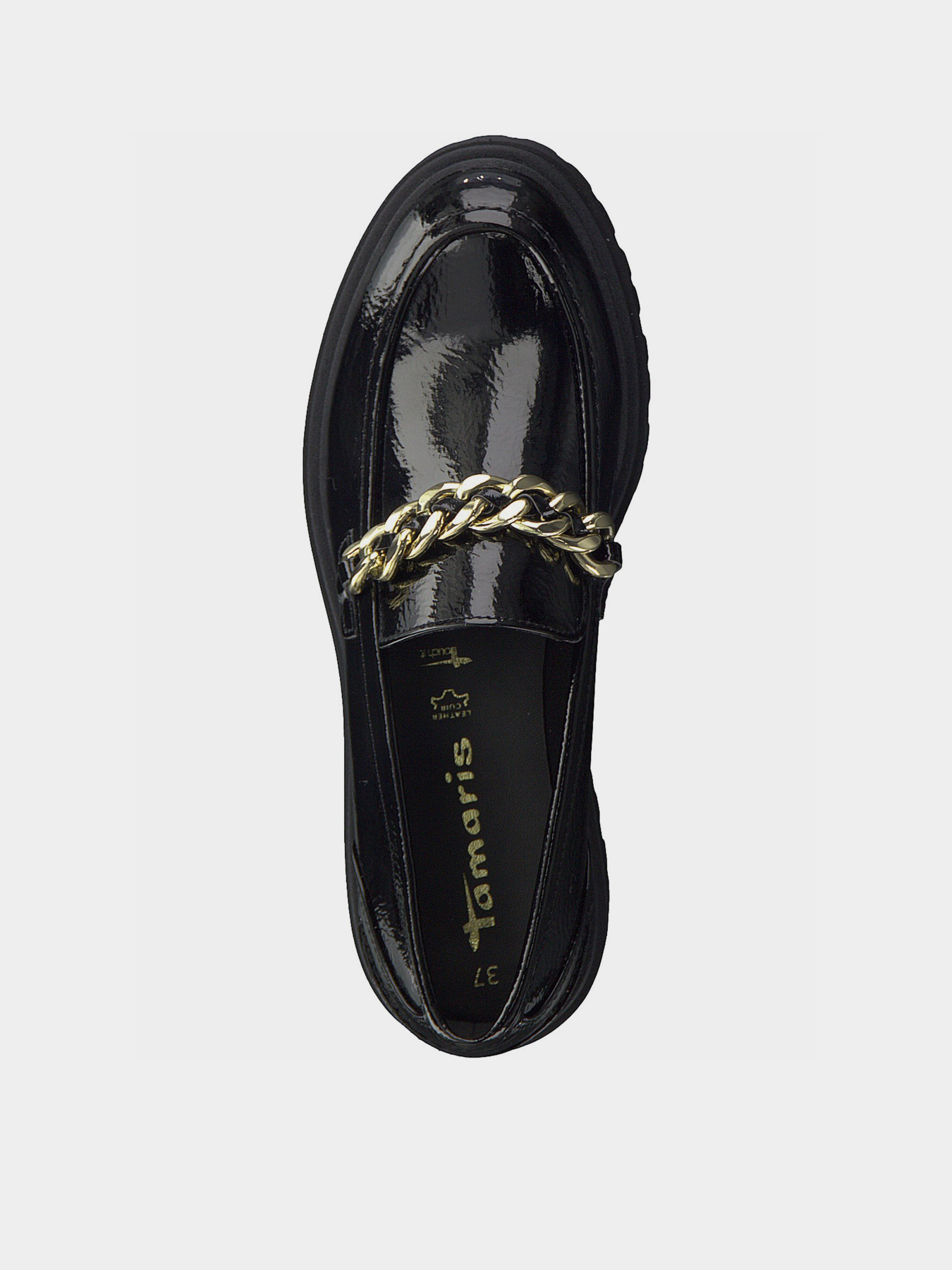 Лоферы Tamaris модель 1-1-24701-27 018 BLACK PATENT Фото