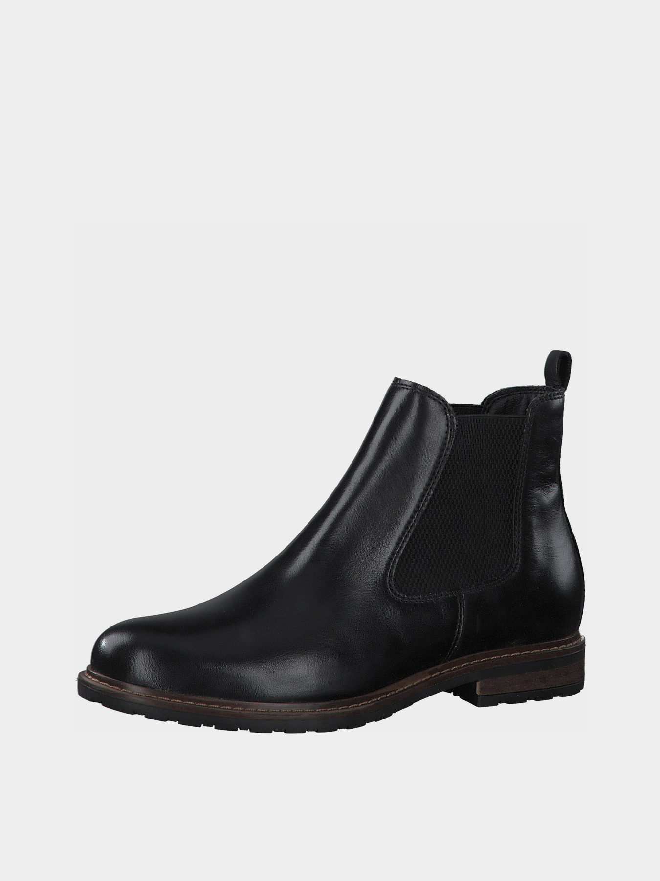 Челси Tamaris модель 1-1-25056-27 003 BLACK LEATHER Фото