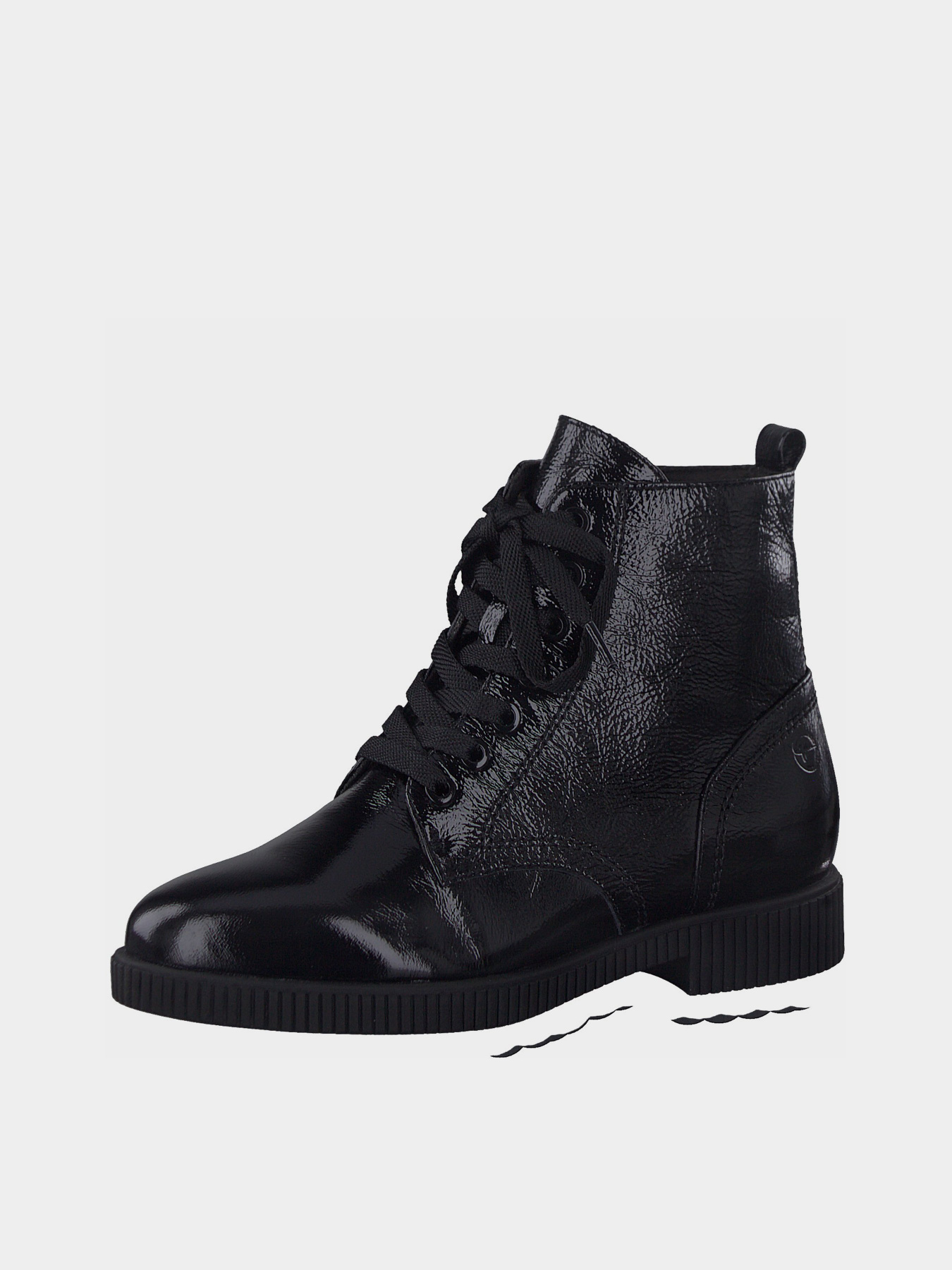 Ботинки и сапоги Tamaris модель 1-1-25104-27 018 BLACK PATENT Фото