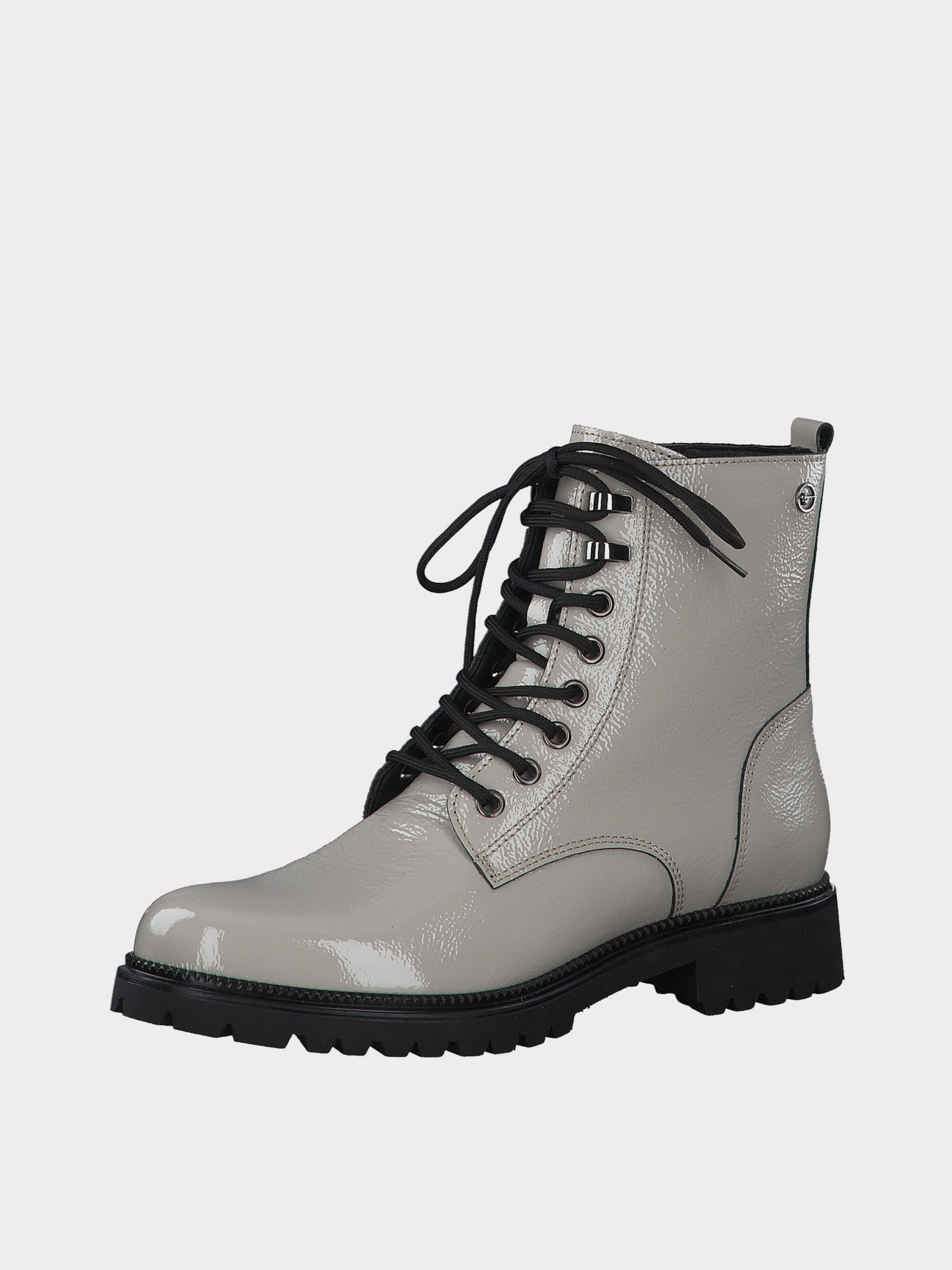 Ботинки Tamaris модель 1-1-25234-27 462 IVORY PATENT Фото