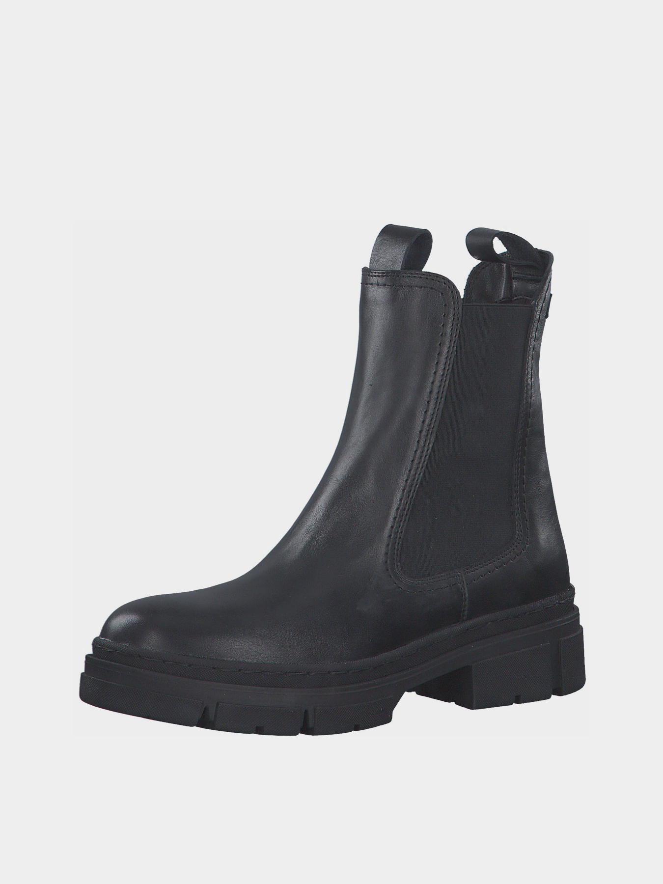 Челси Tamaris модель 1-1-25901-27 003 BLACK LEATHER Фото