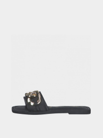 Шлепанцы Tamaris модель 1-1-27119-28 048 BLACK/GOLD Фото