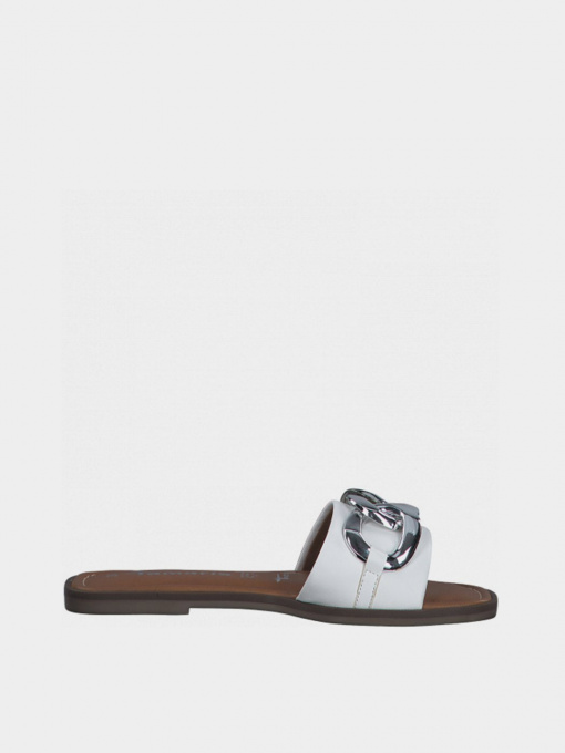 Шлепанцы Tamaris модель 1-1-27119-28 171 WHITE/SILVER Фото