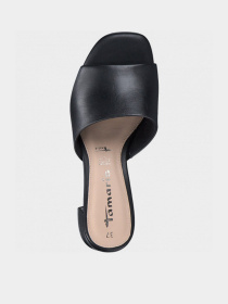 Шльопанці Tamaris модель 1-1-27204-28 003 BLACK LEATHER Фото