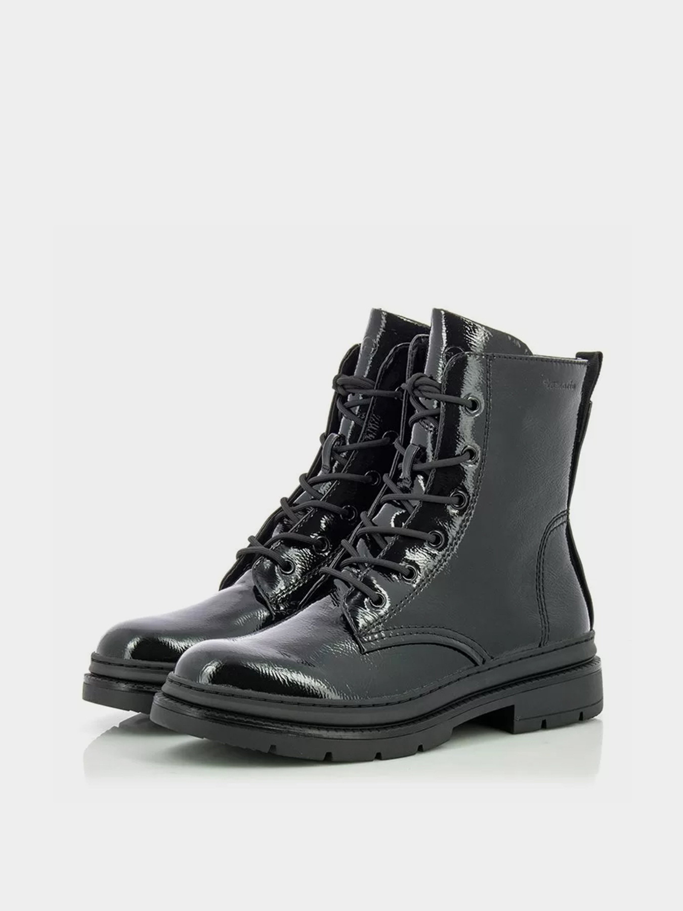 Черевики Tamaris модель 1-1-25210-29 018 BLACK PATENT Черевики Tamaris модель 1-1-25210-29 018 BLACK PATENT Фото