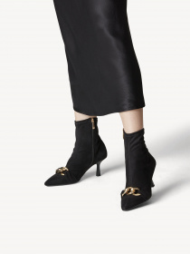 Бoтильоны Tamaris модель 1-1-25308-29 048 BLACK/GOLD Фото