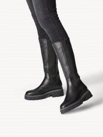 Сапоги Tamaris модель 1-1-25632-29 003 BLACK LEATHER Фото