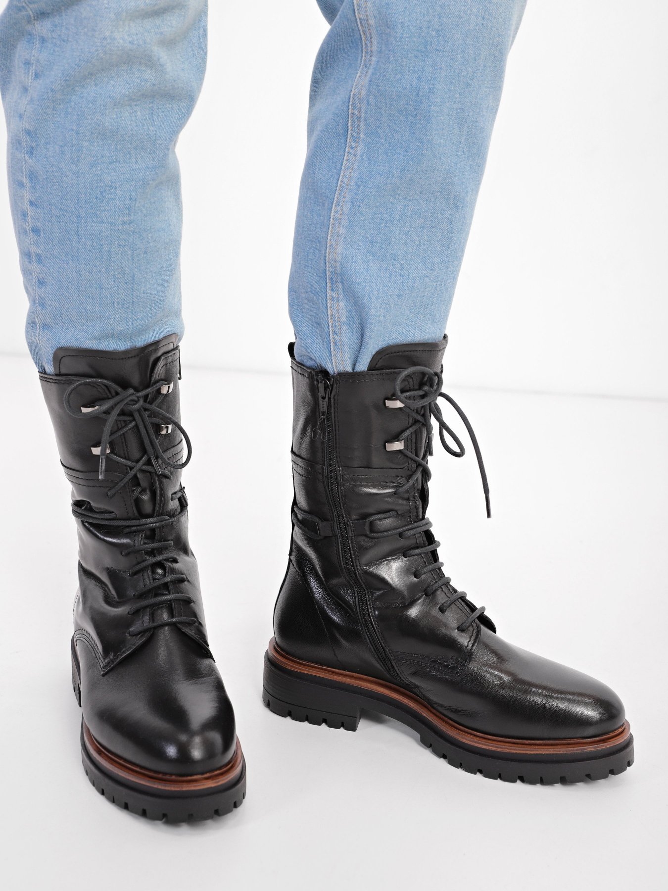 Сапоги Tamaris модель 1-1-26208-37 003 BLACK LEATHER Фото