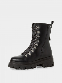 Черевики Tamaris модель 1-1-26839-29 003 BLACK LEATHER Черевики Tamaris модель 1-1-26839-29 003 BLACK LEATHER Фото