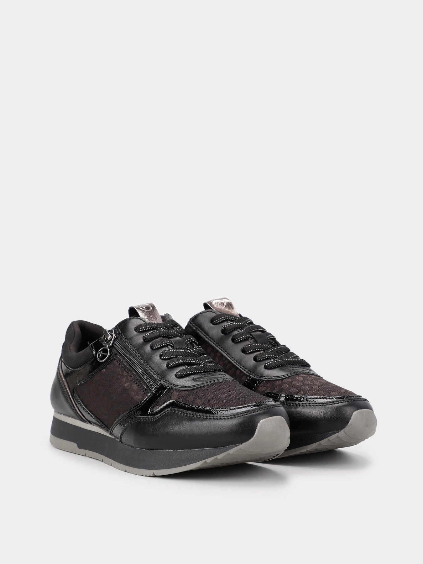 Кроссовки Tamaris модель 1-1-23603-20 085 BLACK UNI COMB Фото