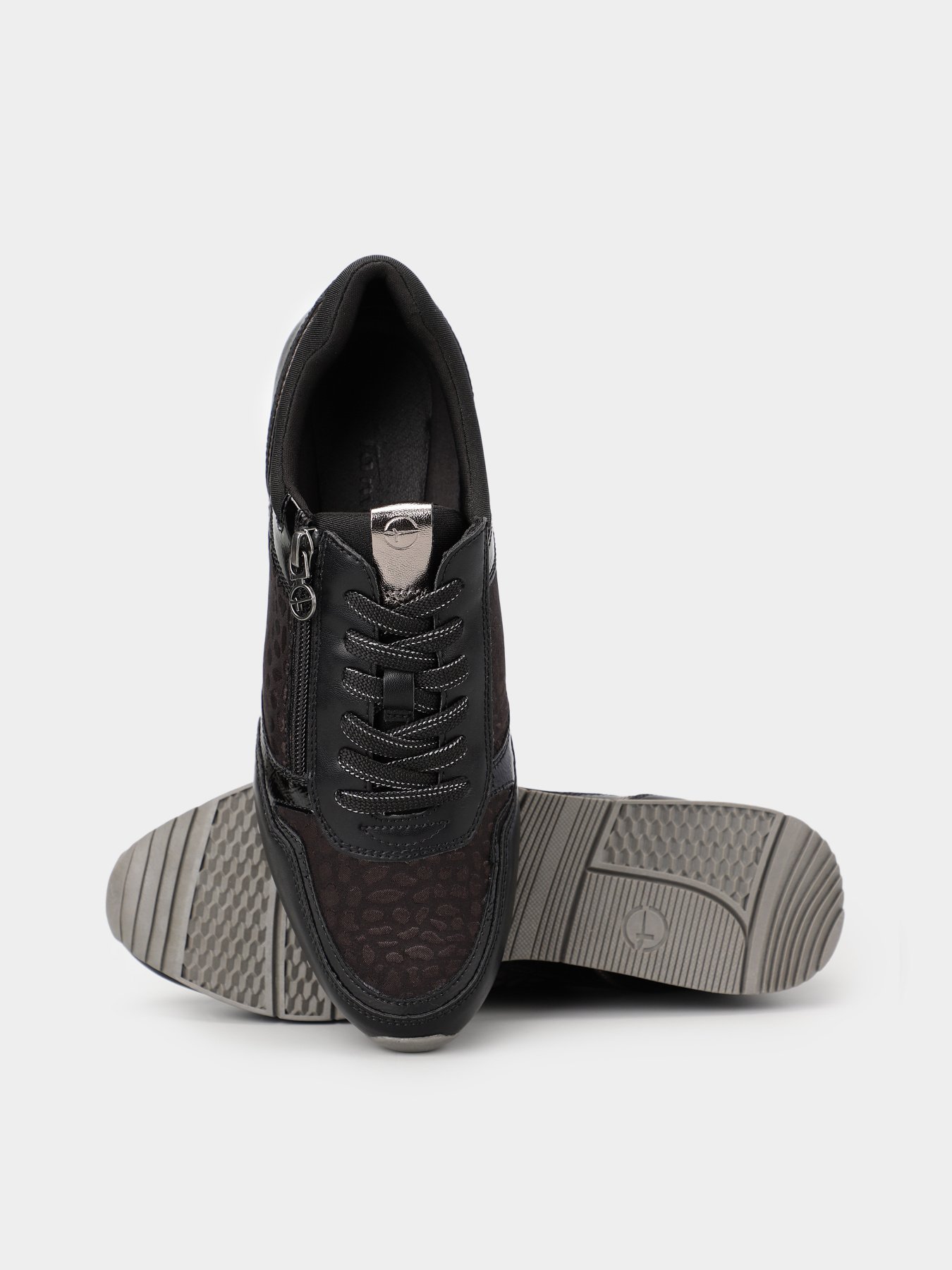 Кроссовки Tamaris модель 1-1-23603-20 085 BLACK UNI COMB Фото