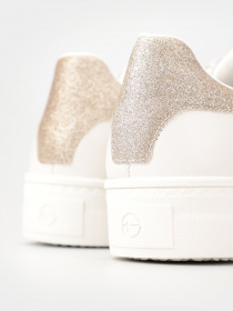 Кеды низкие Tamaris модель 1-1-23707-20 190 WHITE/GOLD Фото