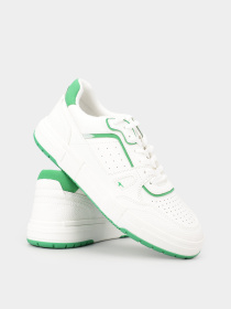 Кеды низкие Tamaris модель 1-1-23720-30 177 WHITE/GREEN Фото