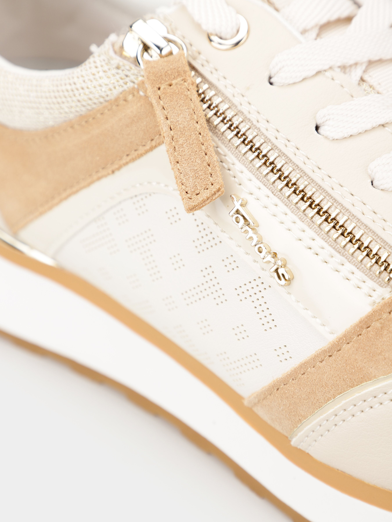Кроссовки Tamaris модель 1-1-23726-20 488 IVORY/NUT COMB Фото