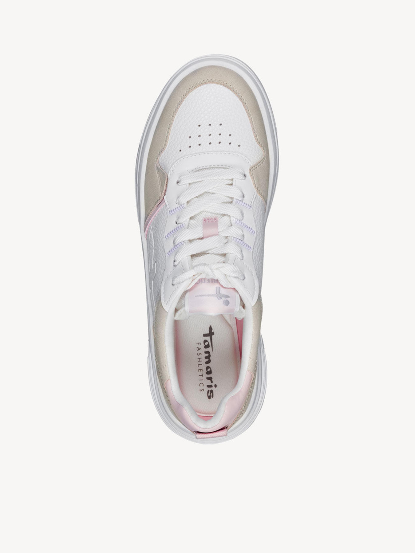 Кеды низкие Tamaris модель 1-1-23737-30 147 OFFWHITE COMB Фото