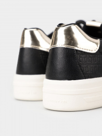 Кеды низкие Tamaris модель 1-1-23750-20 095 BLK STR./GOLD Фото