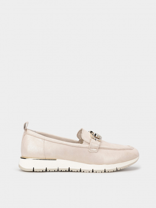 Лоферы Tamaris модель 1-1-24711-30 167 CHAMPAGNE SUED Фото