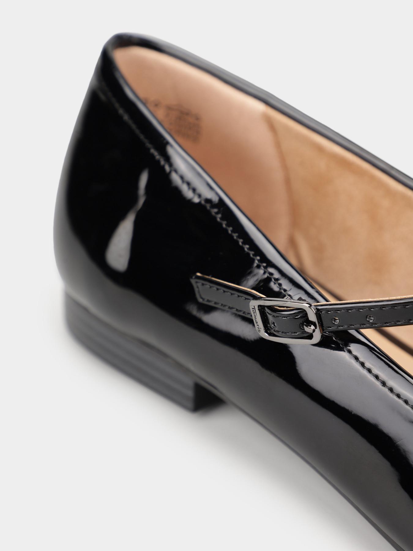 Балетки Tamaris модель 1-1-24214-20 018 BLACK PATENT Фото