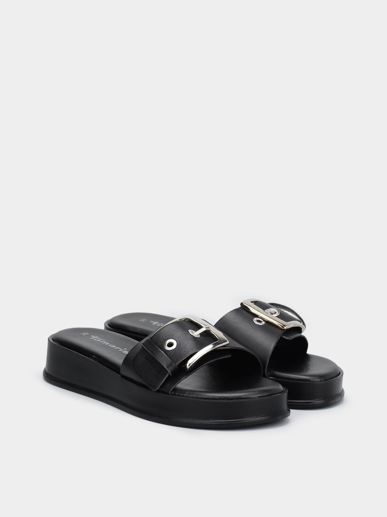 Шльопанці Tamaris модель 1-1-27115-20 001 BLACK Фото