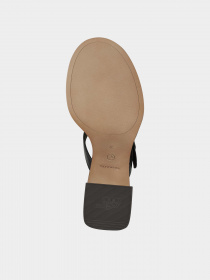 Сабо Tamaris модель 1-1-27206-20 003 BLACK LEATHER Фото